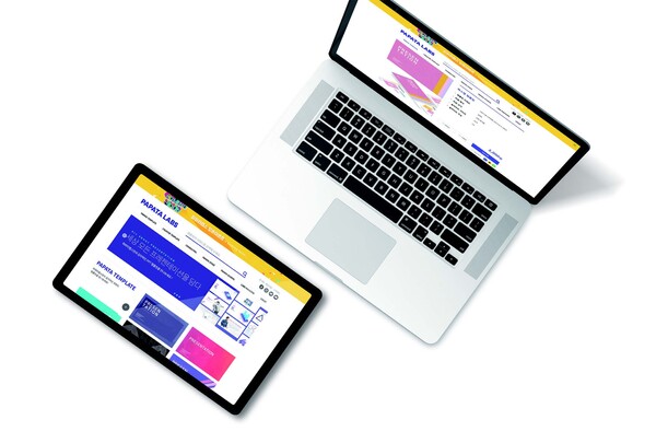 파워포인트 템플릿 공유·판매 플랫폼인 파파타랩스 화면.