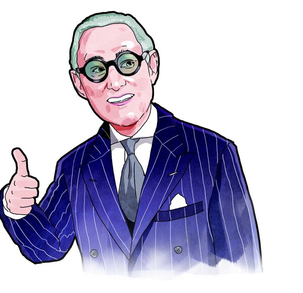 ‘공작 정치’의 달인 로저 스톤