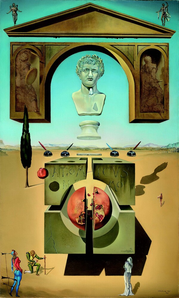 네로의 코 주위의 탈물질화Dematerialization Near the Nose of Nero, 1947