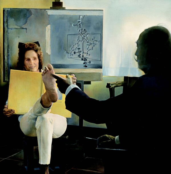 갈라의 발(입체적 작품) Gala’s Foot. Stereoscopic Work, c. 1974