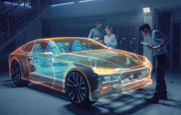 AR 기술이 구현된 모습을 표현한 이미지다