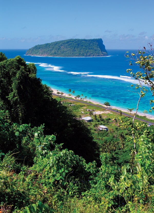 사모아의 랄로마누 해변