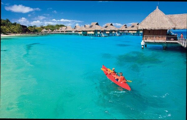 보라보라의 여유로운 풍경