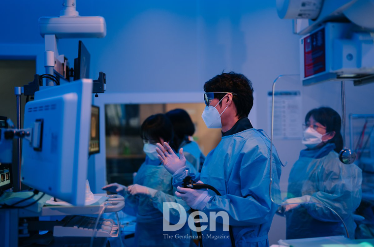 ERCP 시술 모습 ⓒDen
