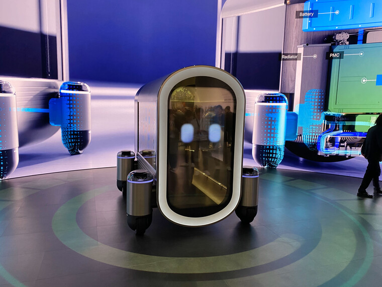 현대차가 발표한 수소 기반 퍼스널 모빌리티 콘셉트 다이스(DICE) ⓒ정치연 기자