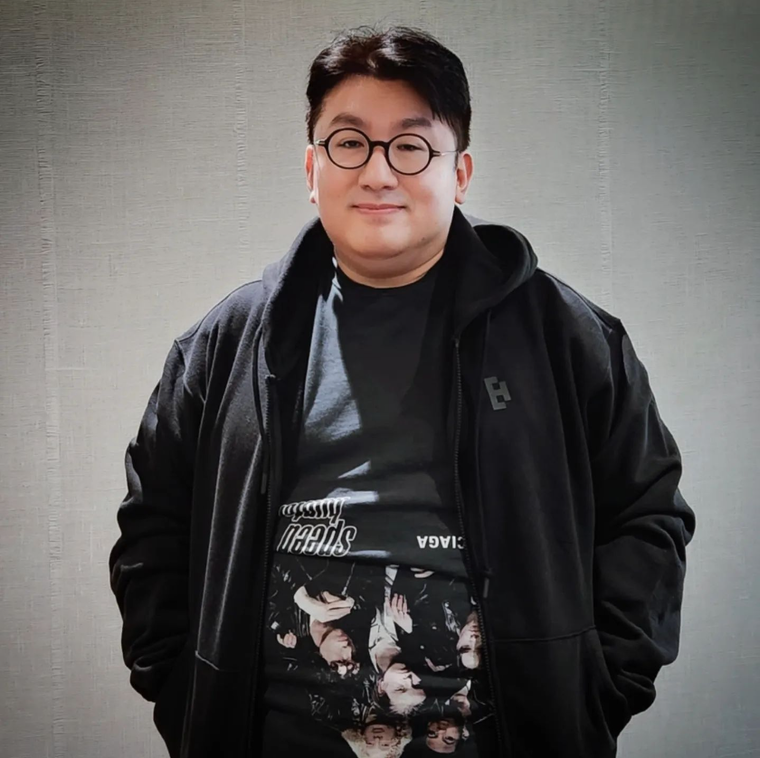 BTS를 만든 방시혁 의장 © hitmanb