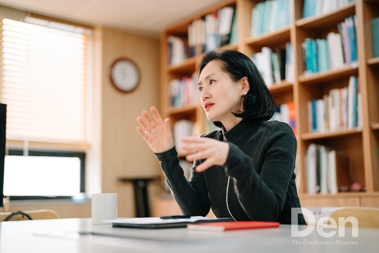 이화여자대학교 대학원 음악치료학과 정현주 교수. ⓒ Den