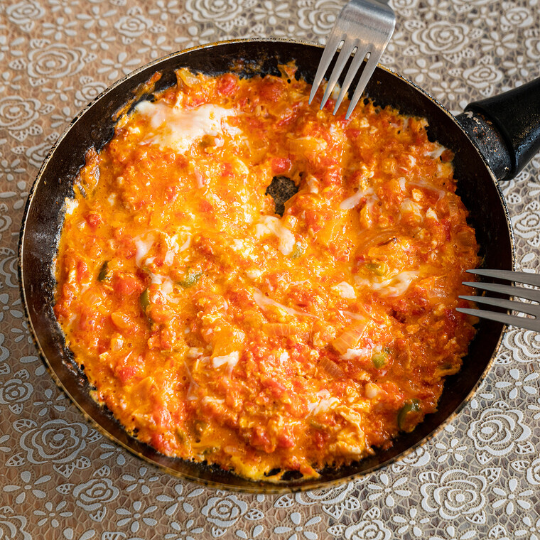 튀르키예 전통 아침 식사 메네멘 ⓒ Den<br>