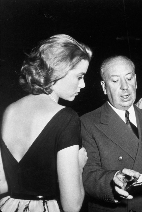 그레이스 켈리와 알프리드 히치콕 ⓒ alamy<br>