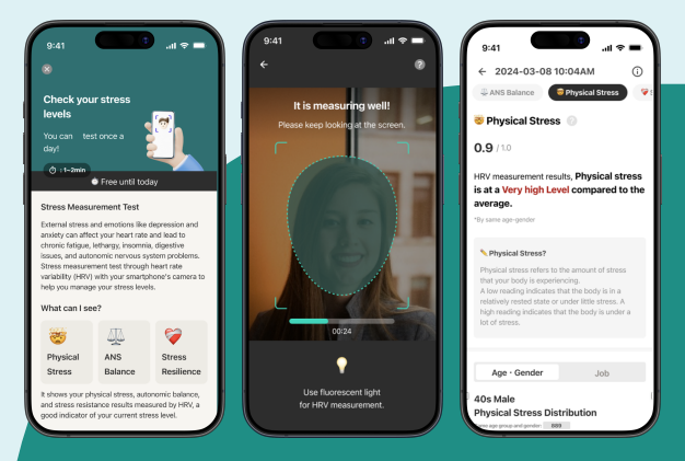 문진 없이 우울증을 진단하는 하이의 '마음첵'. ⓒ하이