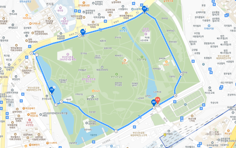 카카오맵 지도 캡처