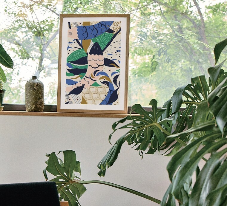 핀즐은 그림 정기구독 서비스와 함께 판화 에디션과 원화 판매도 진행한다. ⓒ핀즐